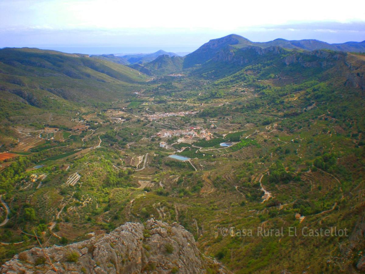 Апарт готель Buhardilla Rustica En La Vall De Gallinera Patro Екстер'єр фото